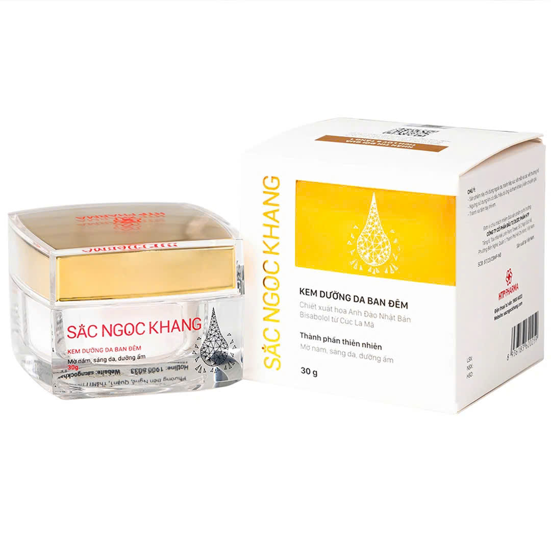 kem bôi dưỡng da ban đêm sắc ngọc khang 30g